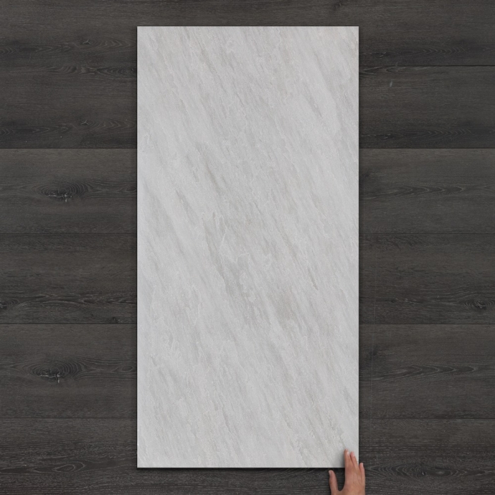 Outdoor Kandla White Sandstone-Effect Matt Porcelain Tile 120x60cm