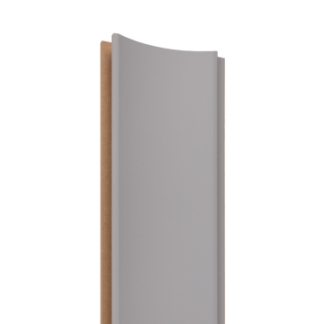 18mm Woodlux Wooden Wall Panel Timeless Grey 280x12.8cm