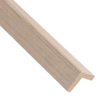 6mm Woodlux Wooden Wall Panel Ash Edge Piece 275x2.5cm