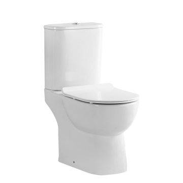 Boston Closed-Coupled Open-Back Toilet Pan