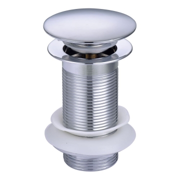 Chrome Unslotted Waste