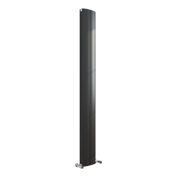 Jupiter Antracite Double Panel Radiator 180x18.5cm