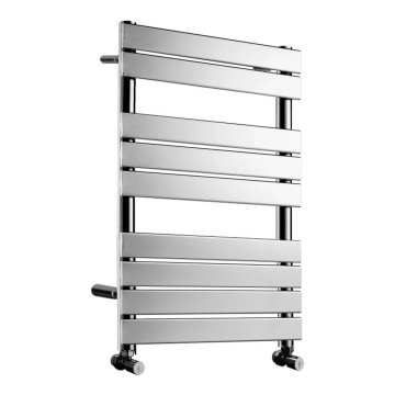 Milan Flat Chrome Radiator 90x50cm