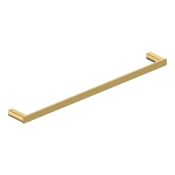 Petit Brushed Gold Square 45cm Towel Bar