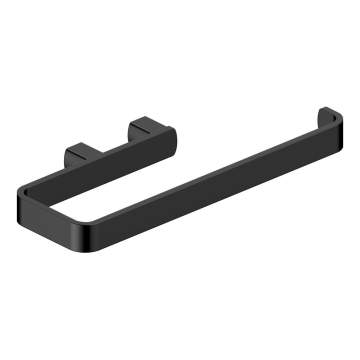 Petit Matt Black Square Towel Ring