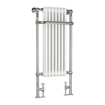 Regent Traditional Heated Towel Rail 113x56.3cm