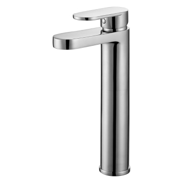 Series P Chrome Brass Tall Monobloc Basin Mixer Tap