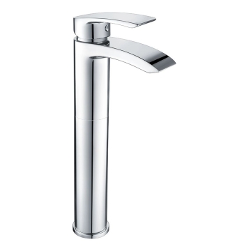 Shade Chrome Tall Mono Basin Mixer Tap