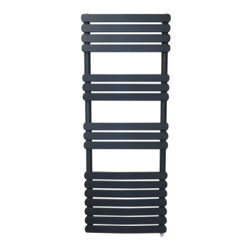 Venezia Anthracite Heated Towel Rail 120x50cm