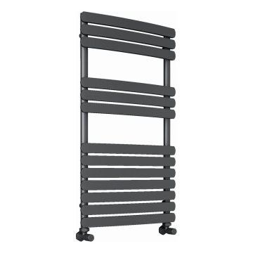 Venezia Gunmetal Grey Heated Towel Rail 90x50cm