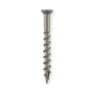AlphaDeck Composite Coloured Screw M4x36 Antique Grey (50pcs)
