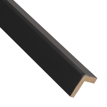 6mm Woodlux Wooden Wall Panel Black Edge Piece 275x2.5cm
