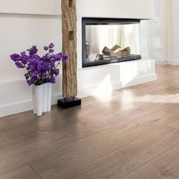Laminate Flooring - 12mm Robusto 4V AC5 Atlas Oak Beige 138x19cm