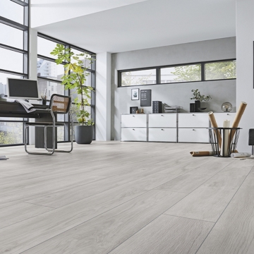 Laminate Flooring - 12mm Robusto 4V AC5 Premium Oak Grey 138x19cm