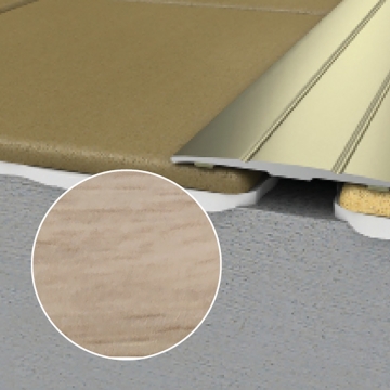 WRG1 38mm Flat Adhesive Profile P24 Almond Oak 1800mm