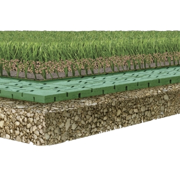 Alpha Shockpad Artificial Grass Underlay 10mm - 1.5mtr wide