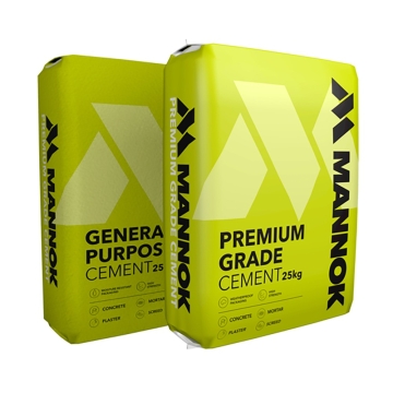 Mannok Premium Grade Cement 25kg