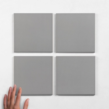 Seasons Base Grey Matt Porcelain Tile 15x15cm