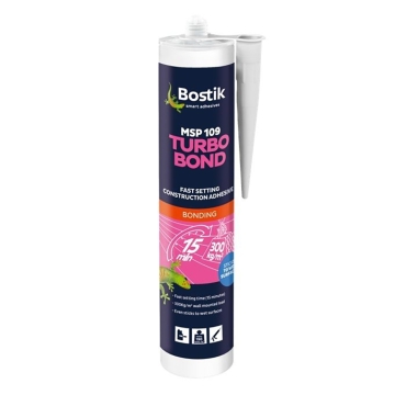 Bostik MSP 109 Turbo Bond Fast-Setting Construction Adhesive 290ml