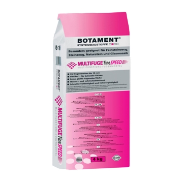 Botament Premium Grout Multifuge Fine Speed No.24 Grey 4kg