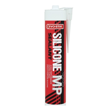 Evo-Stik Silicone MP Multi-Purpose Sealant Clear 300ml Cartridge