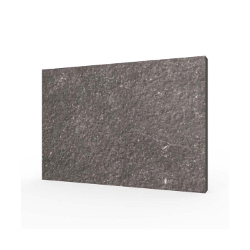 Outdoor Porcelain Cobble Pierre Black Textured Tile 30x20cm