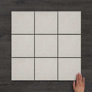 Outdoor Porcelain Cobble Pierre Sand Textured Tile 20x20cm