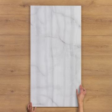 Canyon Onyx Grey Polished Porcelain Tile 120x60cm