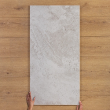 Dazzle Alabastrino Bianco Porcelain Semi-Polished Tile 120x60cm