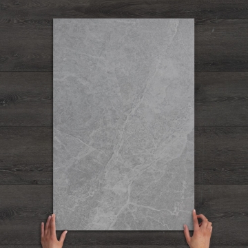 Outdoor Brooklyn Grey Marble-Effect Matt Porcelain Tile 90x60cm