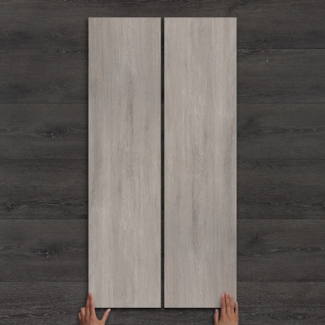 Outdoor Riverwood Oak Wood-Effect Matt Porcelain Tile 120x30cm