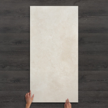 Outdoor Venus White Limestone-Effect Matt Porcelain Tile 120x60cm