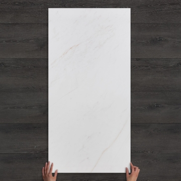 Lasa Gold Marble-Effect Matt Porcelain Tile 120x60cm