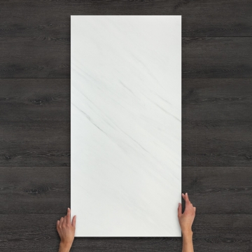 Lasa Grey Marble-Effect Matt Porcelain Tile 120x60cm