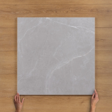Sara Bianco Marble-Effect Glazed Porcelain Tile 80x80cm