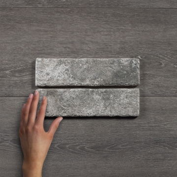 Jerica Brick Slip Mix Gris Porcelain Tile 28x7.5cm