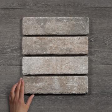 Jerica Brick Slip Terra Matt Porcelain Tile 28x7.5cm