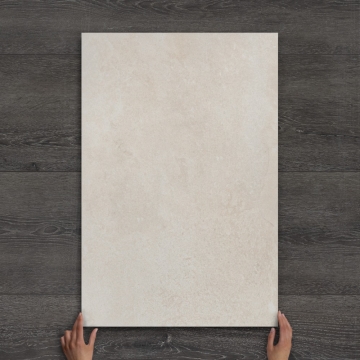 Outdoor Lime Cream Limestone-Effect Matt Porcelain Tile 90x60cm