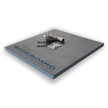 BASEBOARD Centre Shower Tray 90x90cm