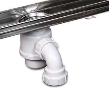 Baseboard Channel/Linear Waste Pipe 60x7cm