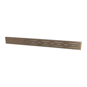 BASEBOARD Linear Shower Tray Grate - Brushed Brass