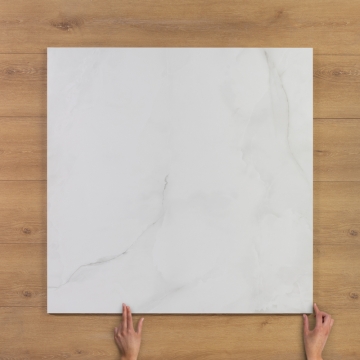 Onyx Fantastico Marble-Effect Satin Matt Porcelain Tile 100x100cm