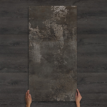 Rimini Black Semi-Lustre Porcelain Tile 120x60cm