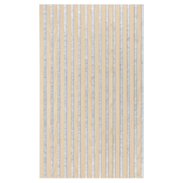 21mm Acoustic Silver Felt Wall Panel Mid Oak 240x60cm