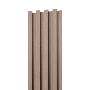 24mm Slat Wall Panel Walnut 290x16.8cm