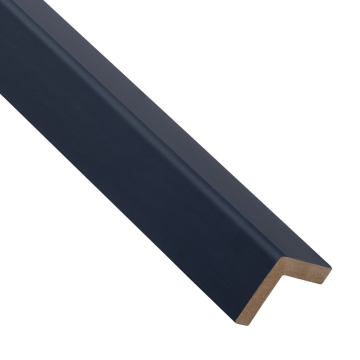 6mm Woodlux Wooden Wall Panel London Blue Edge Piece 275x2.5cm