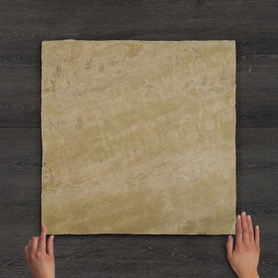 Mint Sandstone Paving Hand-Cut Calibrated 60x60x2.2cm
