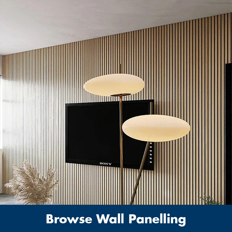 Wall Panelling TV Feature